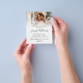 elegant, stijlvol Afstuderen Flyer (Hand)