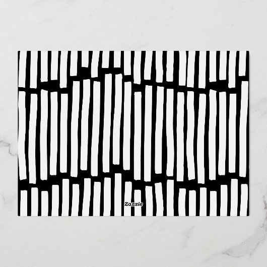 elegant stijlvol Alles is heldere kerstFolie Holi Folie Feestdagenkaart (Achterkant)