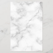 Elegant stijlvol blauw schaarser flyer (Achterkant)