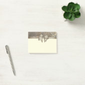 Elegant Stijlvol, Boog, Marmer Post-it® Notes (Kantoor)