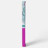 Elegant Stijlvol Chic Monogram Initiaal Samsung Galaxy Hoesje (Linkerkant)