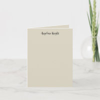 Elegant stijlvol chique eenvoudig handschrift