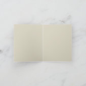 Elegant stijlvol chique eenvoudig handschrift notitiekaartje (Binnen)