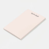 Elegant stijlvol chique eenvoudig handschrift post-it® notes (Schuin)