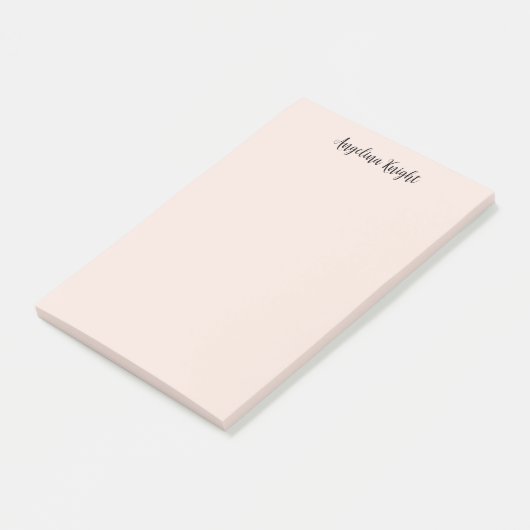 Elegant stijlvol chique eenvoudig handschrift post-it® notes (Schuin)