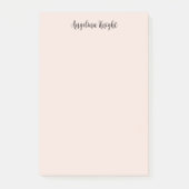Elegant stijlvol chique eenvoudig handschrift post-it® notes (Voorkant)