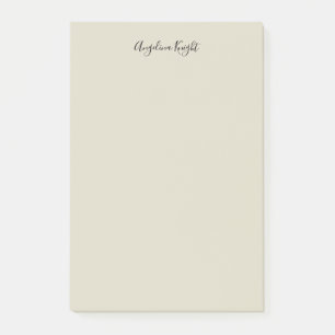 Elegant stijlvol chique eenvoudig handschrift post-it® notes