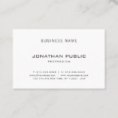 Elegant stijlvol design, modern, professioneel des visitekaartje (Voorkant)