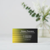 elegant stijlvol en modern visitekaartje (Staand voorkant)