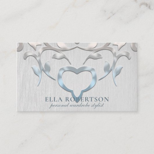 Elegant stijlvol Fancy, persoonlijk Wardrobe styli Visitekaartje (Voorkant)