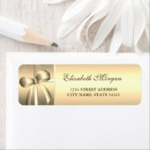 Elegant stijlvol, feestelijk goudlabel etiket (Insitu)