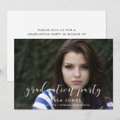 Elegant stijlvol fotograaf uitnodiging (Voorkant / Achterkant)