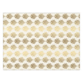 Elegant stijlvol Ggloed Gold Damask Tafelkleed (Voorkant (Horizontaal))