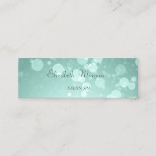 Elegant Stijlvol Glamoureus Proffesional Green Bok Mini Visitekaartje