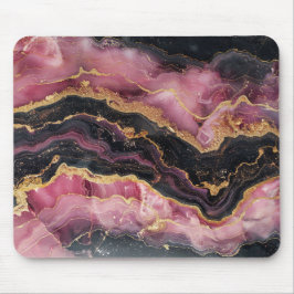 Elegant Stijlvol Gouden Glitter Zwart Bourgogne Ma Muismat