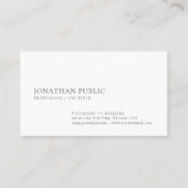 Elegant stijlvol, grafisch ontwerp met hoge beeldk visitekaartje (Voorkant)