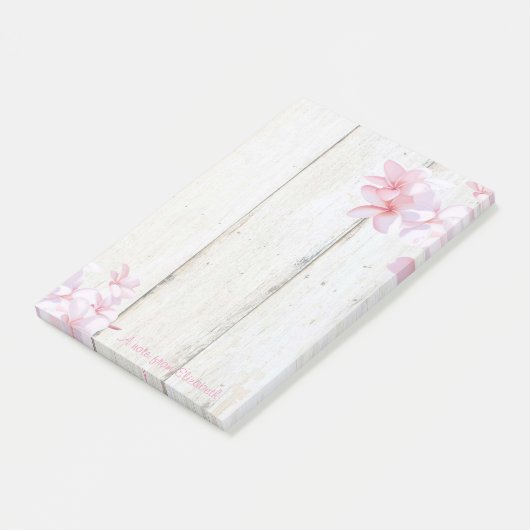 Elegant stijlvol, houtextuur, Cherry Tree Post-it® Notes (Schuin)