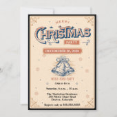 Elegant  stijlvol kerstontwerp kaart (Voorkant)