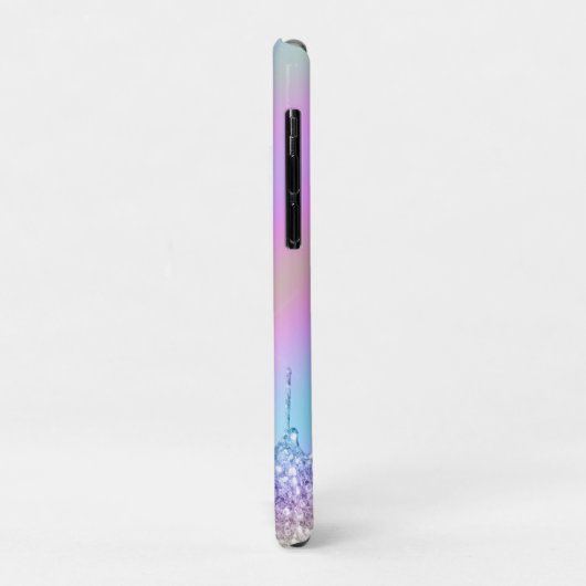 Elegant stijlvol, kleurrijk holografisch glitter d Case-Mate iPhone case (Achterkant/links)