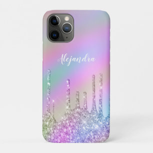 Elegant stijlvol, kleurrijk holografisch glitter d Case-Mate iPhone case