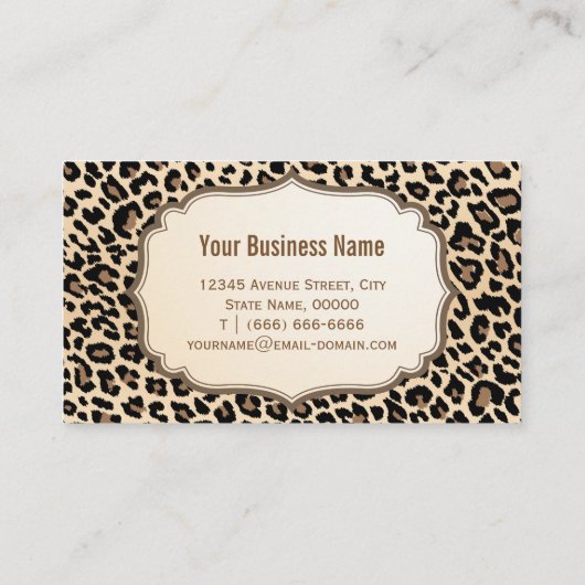 Elegant stijlvol lendenmodel voor kunstmatig afdru visitekaartje (Achterkant)