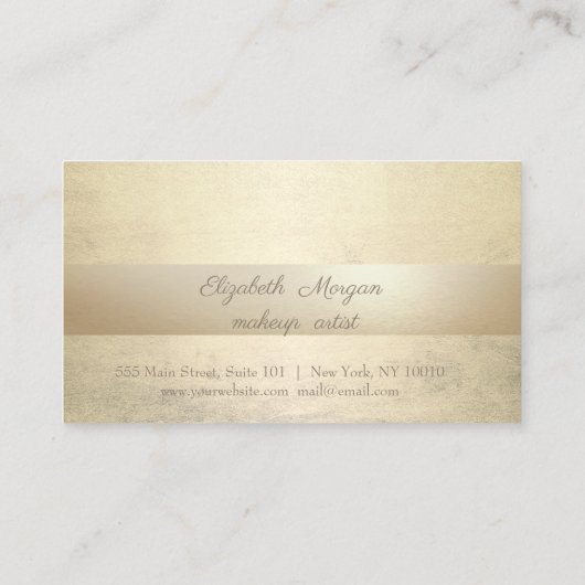 Elegant stijlvol, lichtgevend, stripe Loyalty-Kaar Klantenkaartje (Achterkant)