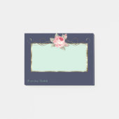 Elegant stijlvol, Lijst, Roos Post-it® Notes (Voorkant)