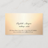 Elegant stijlvol, luchtig, zwarte Kaart Klantenkaartje