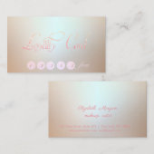 Elegant Stijlvol, luchtige Loyalty-Kaart Klantenkaartje (Voorkant / Achterkant)