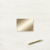 Elegant stijlvol, meisje, ananas post-it® notes (Op bureau)