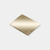 Elegant stijlvol, meisje, ananas post-it® notes (Schuin)