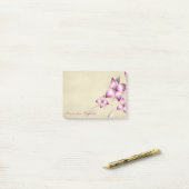Elegant Stijlvol Meisjesachtig , Bloemen Post-it® Notes (Op bureau)