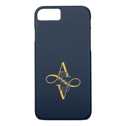 Elegant stijlvol modern Case-Mate iPhone case (Achterkant)