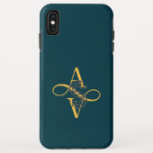 Elegant stijlvol modern Case-Mate iPhone case (Achterkant)