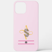 Elegant stijlvol modern Case-Mate iPhone case (Achterkant)