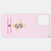 Elegant stijlvol modern Case-Mate iPhone case (Achterkant (horizontaal))