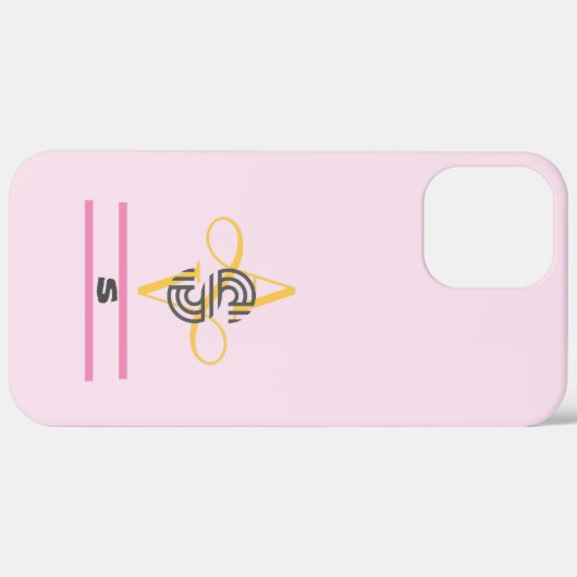 Elegant stijlvol modern Case-Mate iPhone case (Achterkant / Rechts)