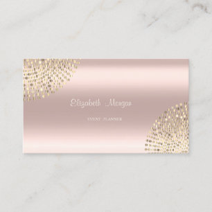 Elegant stijlvol, modern, eenvoudig, Stip, Roos Go Visitekaartje