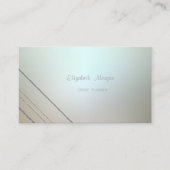 Elegant stijlvol, modern, glittery Stripes Visitekaartje (Voorkant)