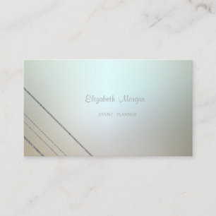 Elegant stijlvol, modern, glittery Stripes Visitekaartje