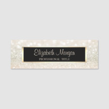 Elegant stijlvol modern, Lijst, Glitter Bokeh