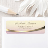 Elegant stijlvol, modern, ombre etiket (Insitu)