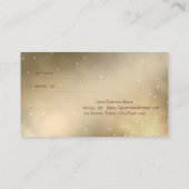 Elegant Stijlvol, Modern, Shiny Reference Kaart (Achterkant)