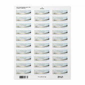 Elegant Stijlvol Modern Sofisticated, Bokeh Etiket (Full Sheet)