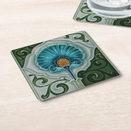 Elegant Stijlvol Nieuw Nieuw Nieuw Kunst Kartonnen Onderzetters (Schuin)