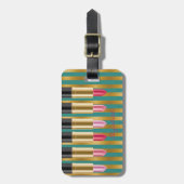 Elegant stijlvol ontwerp - Lipsticks, op maat gema Bagagelabel (Voorkant verticaal)
