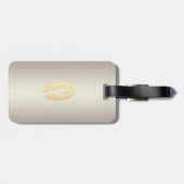 Elegant stijlvol ontwerp - Slanke Folie - Vertrouw Bagagelabel (Achterkant horizontaal)