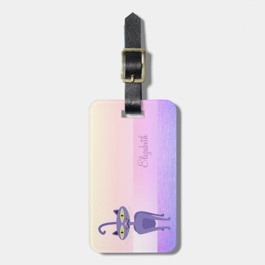 Elegant stijlvol ontwerp, whisky bagagelabel (Voorkant verticaal)