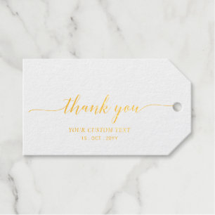 Elegant Stijlvol Partij Favoriet Bedank Geschenk Cadeaulabels