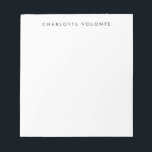 Elegant stijlvol, professioneel modern notitieblok<br><div class="desc">Moderne,  stijlvolle Design voor professionals.</div>